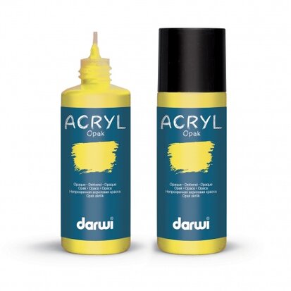 Darwi Acryl Opak [80 ml] LEMMON YELLOW