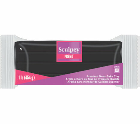 Sculpey Premo -- Black 454 g