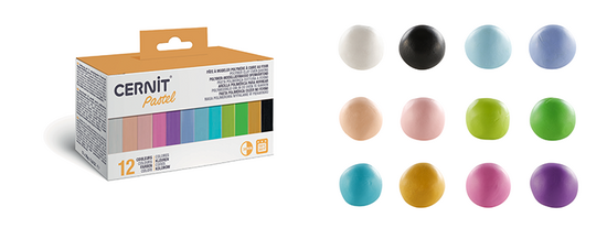 Cernit Pastel kleuren assortiment