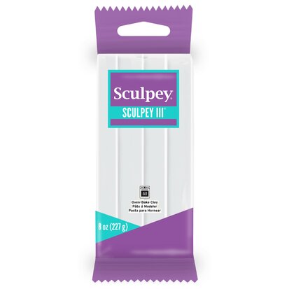 Sculpey III -- White  227 g