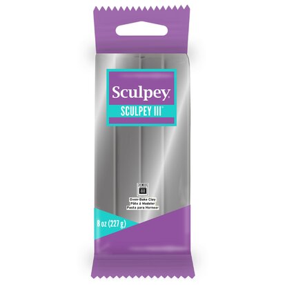 Sculpey III -- Silver  227 g