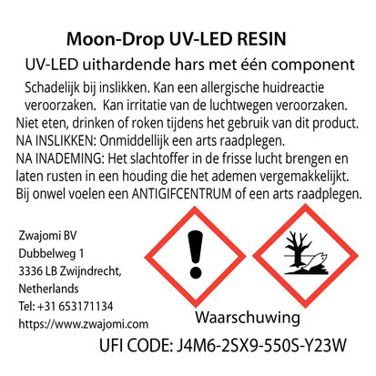 UV-LED Resin 100 g "Moon Drop"