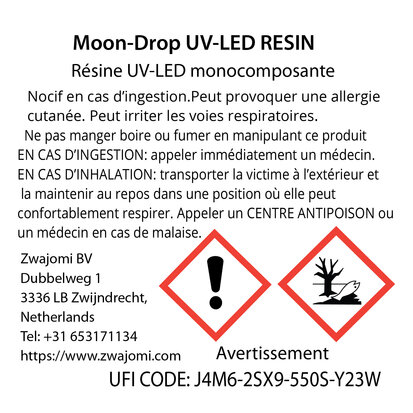 UV-LED Resin 100 g "Moon Drop"