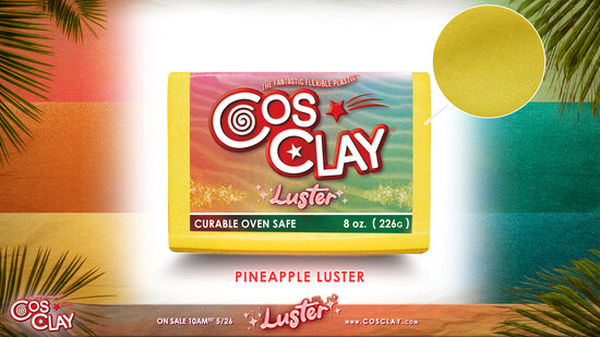 Cosclay LUSTER - Pineapple Yellow[226g]