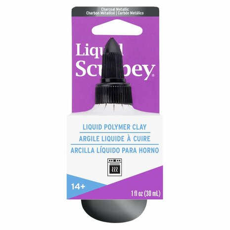 Liquid Sculpey -- Charcoal Metallic , (30 ml)