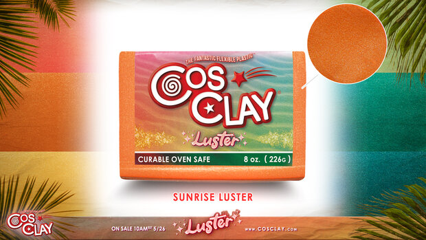 Cosclay LUSTER - Sunrise Orange[226g]